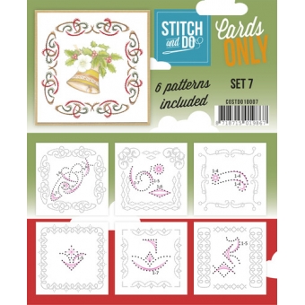 Stitch & Do - Cards only Stitch - set 007